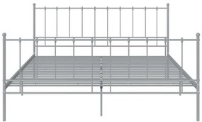 Giroletto Grigio in Metallo 140x200 cm