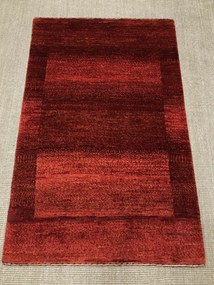 Loribaft Tappeto persiano 120x80 Rosso (Iran) Annodato A Mano