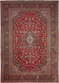 Kashan Tappeto persiano 260x370 Rosso (Iran) Annodato A Mano