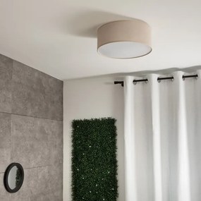 Plafoniera SIRJA 1xE27/60W/230V diametro 35 cm beige