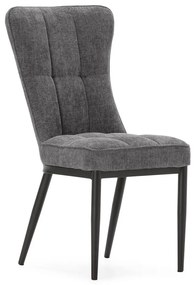 Sedie da pranzo in set grigie 2 pz Damon – Marckeric
