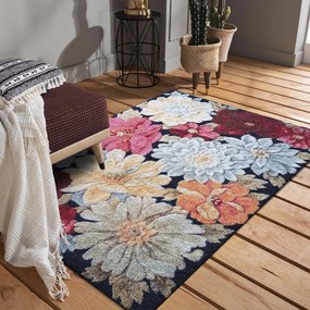 Affascinante tappeto con motivo floreale Larghezza: 80 cm | Lunghezza: 150 cm