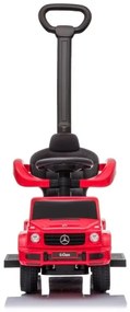 Bici a spinta Mercedes G350d 3in1 2xAA rosso/nero
