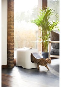 Lettiera bianca per gatti 40x51 cm Biala - Rotho