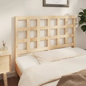 Testiera Per Letto 140,5x4x100 Cm Legno Massello Di Pino /