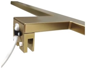 Illuminazione specchio bagno LED/8W/230V 4000K 50 cm IP44 oro opaco