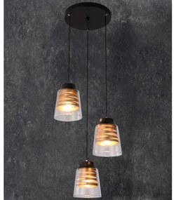 Lampadario su filo FRESNO 3xE27/60W/230V