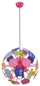 Rabalux 6390 - Lampadario a sospensione per bambini BIRDY 3xE14/40W/230V