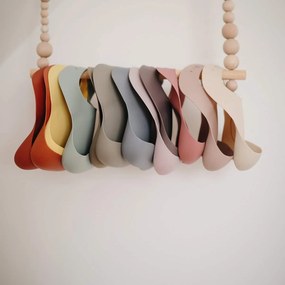 Bavaglino in silicone Mushie - Black numbers