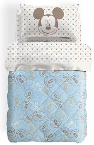 Trapunta Singolo Mickey natural Cartoons, in cotone CALEFFI