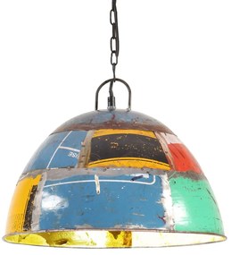 Lampada A Sospensione Vintage 25 W Colorata Rotonda 41 Cm E27 /