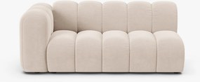 Modulo divano 3 posti Lupine con bracciolo in velluto Venus – L175 cm