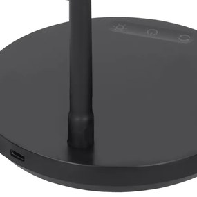 Solight WO3000-B- Lampada da tavolo LED dimmerabile LED/4,5W/5V 3000/4000/6500K nero