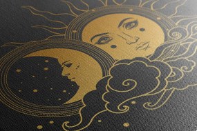 Stampa su tela – Armonia tra sole e luna