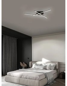 Brilagi - Plafoniera LED STRIPES LED/30W/230V nera
