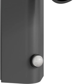 Applique da Esterno GU10 IP65 con Sensore Movimento AXIS - Grigia