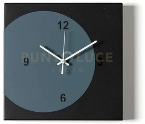Orologio di design minimal ecleo nero,petrolio
