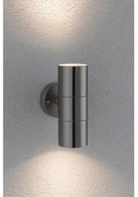 Paulmann 94331 - 2xGU10/10W IP44 Applique da esterno FLAME 230V
