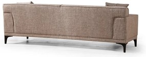 Divano marrone chiaro 215 cm Petra - Balcab Home