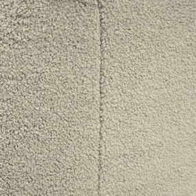 Puof a sacco grigio chiaro con rivestimento in bouclé Seat 100 Lounge – SLOWDOWN