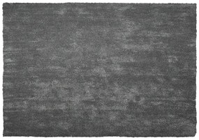 Tappeto shaggy grigio scuro 160 x 230 cm DEMRE Beliani