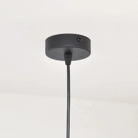 Lampadario a sospensione con filo MELODY 1xE27/15W/230V nero