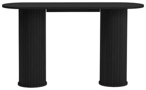 Tavolo consolle nero 40x130 cm Nola – Unique Furniture