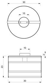 Lampadario a plafone RIM 1xE27/60W/230V nero/oro