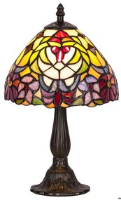 Rabalux 8089 - Lampada da tavolo Tiffany in vetro colorato MIRELLA 1xE14/40W/230V