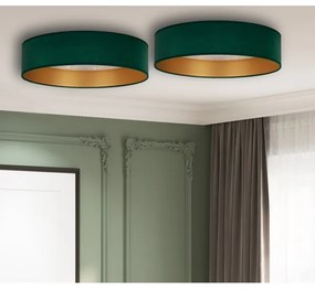 Brilagi - Plafoniera LED VELVET STAR LED/24W/230V d. 40 cm  verde/oro