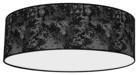 Plafoniera SATINO 3xE27/60W/230V nera/grigia