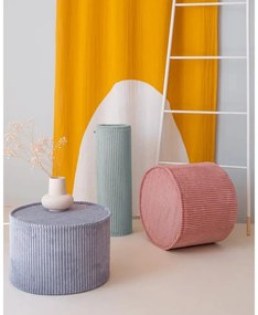 Cuscino per divano da bambini color menta con rivestimento in velluto a coste Roll – Wigiwama