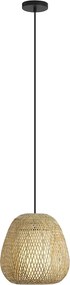 Lampada a sospensione Japandi in bambù 30cm IP44 - Moana