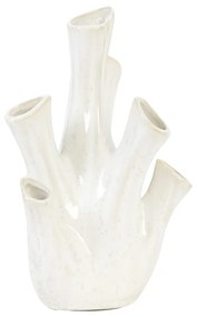 Vaso in ceramica bianca Korali - Light &amp; Living