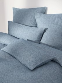 Copripiumino in flanella con motivo a spina di pesce Wanda