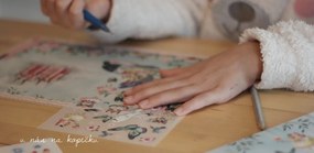 Fogli con decalcomanie - fate