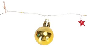 Aigostar - Catena luminosa LED natalizia 20xLED/3xAA 2m bianco caldo