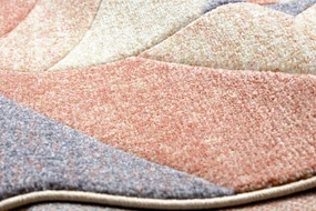 Tappeto FEEL 5673/17931 a spina di pesce beige/terracotta/violet