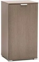 Armadietto da Bagno con un'anta in Truciolare cm 45x38x85 - LALO Colore: Rovere grigio