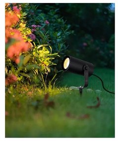 Faretto da Giardino 12W RGB+CCT IP66 con Picchetto ZIGBEE 3.0 Dimm. Colore RGB+CCT