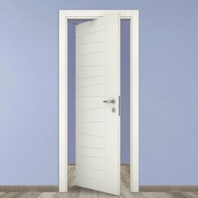 Porta rototraslante Madera bianco L 70 x H 210 cm sinistra