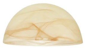 Vetro di ricambio per lampadario E27 diam. 300x140 mm