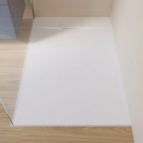 Piatto doccia SENSEA in composito minerale di resina gelificata Neo bianco L 70 x L 120 x H 2.7 cm opaco