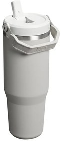 Borraccia termica greige in acciaio inox 890 ml IceFlow™ Flip Straw 2.0 Tumbler Ash – Stanley