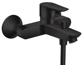 Rubinetto per vasca Talis E per muro nero verniciato HANSGROHE