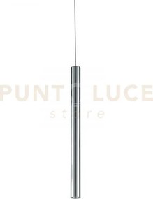 Sospensione led binario oboe cromo 3,5w 240lm 3000k 2,5x150cm