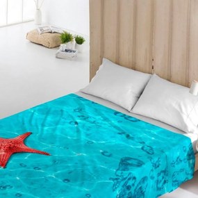 Lenzuolo Superiore Costura Ocean Vices - Letto da 90 (160 x 270 cm)