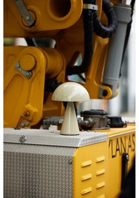 Lampada da tavolo dimmerabile a LED color crema (altezza 20 cm) Mush - Hübsch