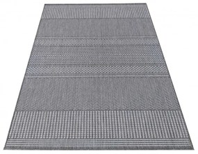 Tappeto grigio universale con un motivo delicato Larghezza: 80 cm | Lunghezza: 150 cm
