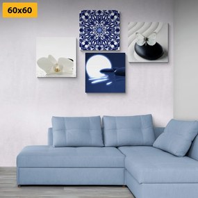 Set di quadri – Feng Shui in bianco e blu